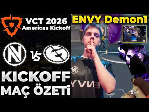 ENVY vs EVIL GENIUSES MATCH HIGHLIGHTS | VCT 2026 AMERICAS Kickoff