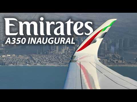 Miniatura de YouTube para Emirates Airbus A350-900