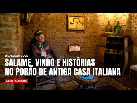 Família abriu casa antiga dos avós ao turismo! Com direito a salame, vinho no porão e trilhas!