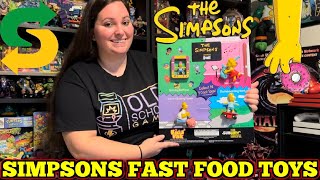 Added The Simpsons Toys from Subway in 1997 to the collection! Toy Display with press material!