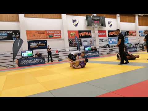 No-Gi Finnish Open 2018 Purple Belts - 91,5 Pyry Sulonen vs Simral Tagiev