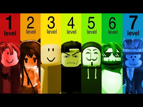 7 Cấp Độ Của Người Chơi Roblox