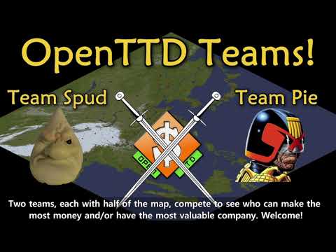 Competitive OpenTTD: Team Spud vs Team Piechucker!