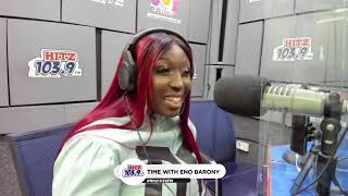 Eno Barony begs colleague rappers not to be scared of featuring her