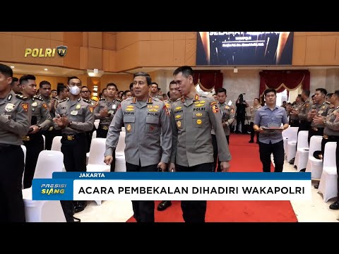 PEMBUKAAN PEMBEKALAN AKHIR MAHASISWA STIK LEMDIKLAT POLRI