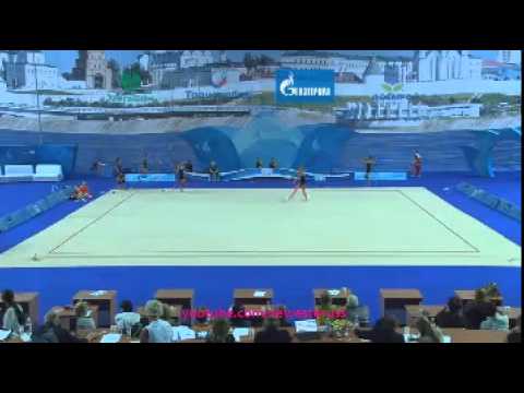 Aleksandra Soldatova Ball - Podium Training WC Kazan 2015