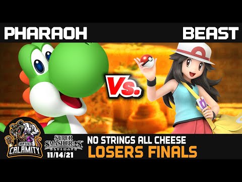 No Strings All Cheese - SSBU - Losers Finals - Pharaoh (Yoshi) vs. NPT | Beast (Pokemon Trainer)