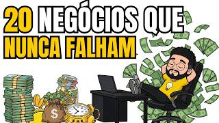 20 Negócios "CHATOS" que Estão Enriquecendo Brasileiros em 2026