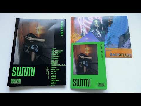 [ASMR] Unboxing Sunmi 이선미 2019 World Tour Photobook WARNING