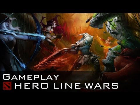 Dota 2 Custom Games - Hero Line Wars