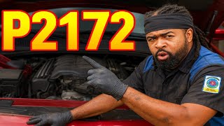 DIY ways to fix a Check Engine Light Mystery with a HIGH IDLE. P2172
