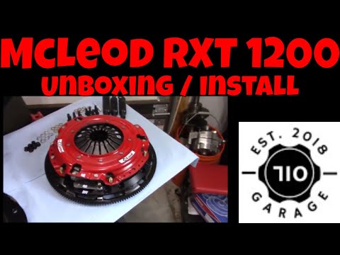 McLeod RXT clutch unboxing and install