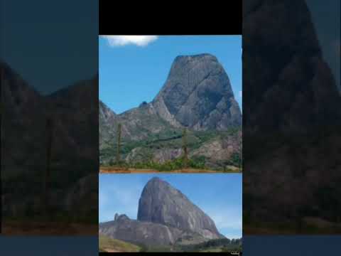 Pedra Baianhana distrito de Nova Belém.  Minas Gerais