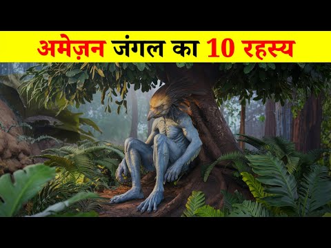 अमेज़न के 10 सबसे रहस्यमयी रहस्य | Top 10 Mysterious Secrets of the Amazon Rainforest,