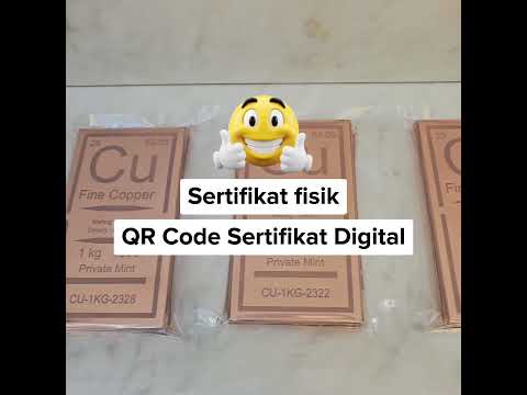 Private Mint - Fine Copper yang telah lulus Sucofindo