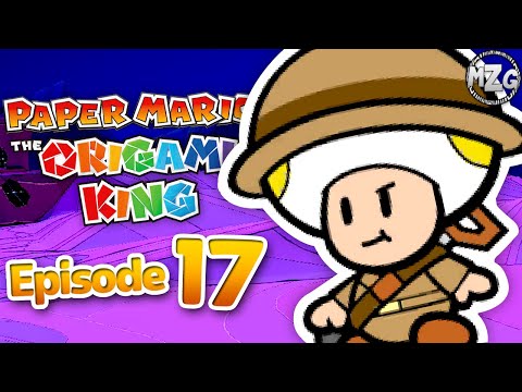 Paper Mario: The Origami King Gameplay Part 17 - Professor Toad! My Heart's a-Burnin'!