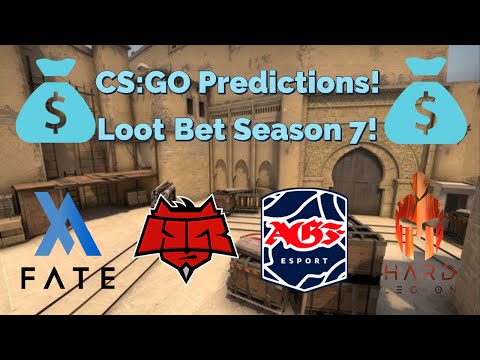 CS:GO Predictions - Loot Bet - Hard Legion vs. AGF, HellRaisers vs. Fate!