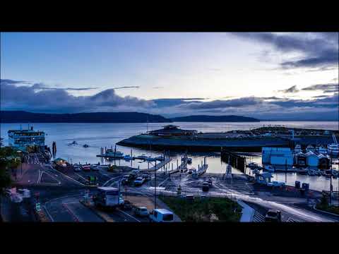 Point Defiance Marina night to day timelapse.
