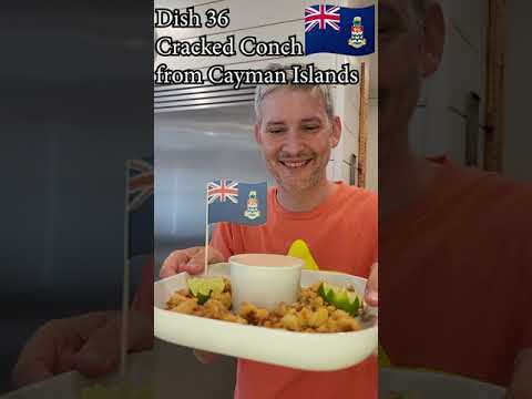36 Cracked Conch - Cayman Islands national dish