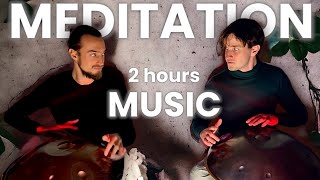 Night MEDITATION | HANDPAN 2 hours music | Pelalex HANDPAN Music For Meditation #30 | YOGA Music