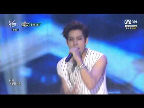 Live HD | 150423 인피니트 "소나기 (I Need U Back)" @ MNET KCON X 엠! 카운트다운