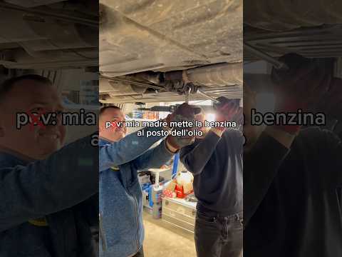 Pov: Mia madre mette la Benzina al Posto dell’Olio nella macchina di Mio Padre