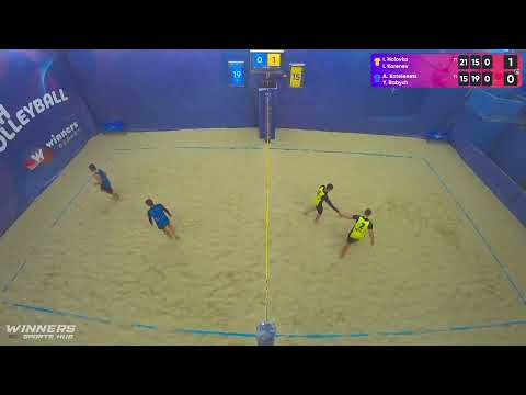 16:55 I. Holovko / I. Korenev - A. Kotelenets / Y. Babych 16.10.2022 | Winners Beach Volleyball