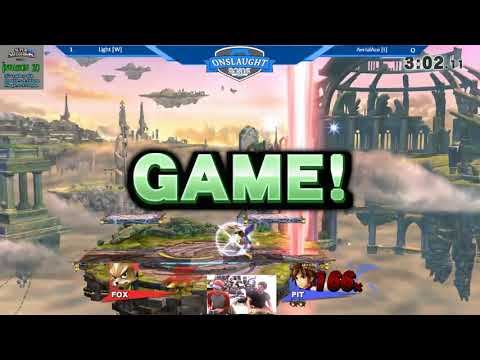 Onslaught 103 - Grand Finals: Light (Fox) vs AerialAce (Pit)