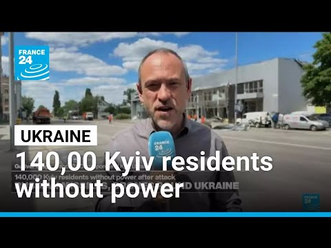 140,00 Kyiv residents without power after Russian attack