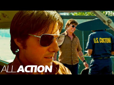 Arrested For Smuggling By The DEA | American Made (2017) | All Action