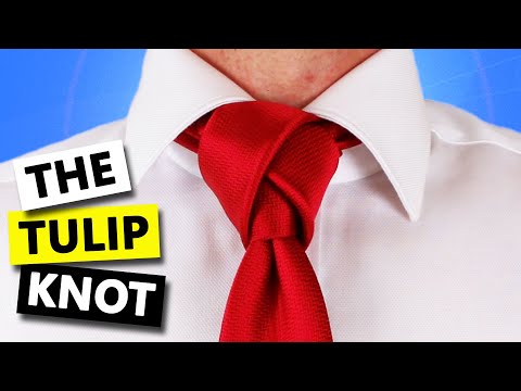 How to Knot a Tie to Impress | Classic Tulip Knot | How to Tie a Tie