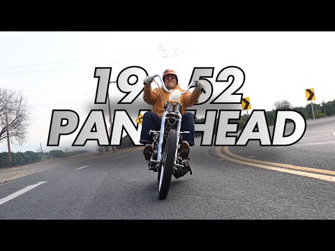 Justin Shaw's 1952 Panhead Chopper Build