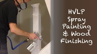 HVLP Spray Painting Stairs & Wainscoting (Staircase Renovation Episode 3)