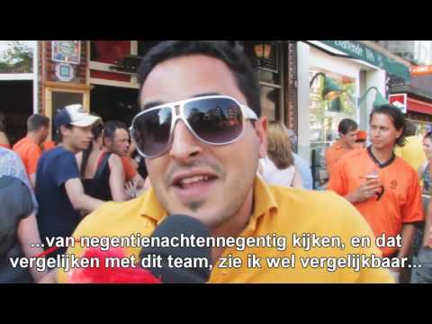 Buitenbeeld: De sfeer tijdens, Nederland - Slowakije