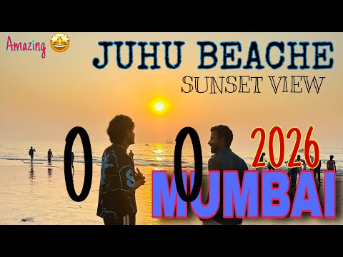 JUHU BEACH 🏖️ MUMBAI 2026 // JUHU CHOUPATI MUMBAI  @officialkaleem 