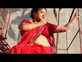 ON ROOFTOP SAREE SHOOT WITH BENGAL SOFT TANT SAREE BENGALI BEAUTY Chaitali Saree Sareefashion