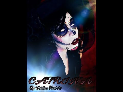 HALLOWEEN MAKEUP. CATRINA. By Yessica Flowers