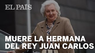 MUERE PILAR de BORBÓN, la HERMANA del REY emérito JUAN CARLOS