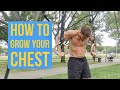 FOUR EXERCISES FOR A BIGGER CHEST | THE BENEFITS OF TRAINING ON GYMNASTIC RINGS FOR GAINING MUSCLE