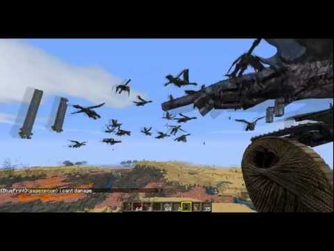 Skyrim in Minecraft The Great Battle!!! Nightwish - End Of all Hope