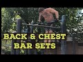 BODY WEIGHT ONLY | CHEST AND BACK ROUTINE | HIGH VOLUME TRAINING