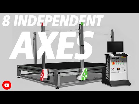 Double Cut  - CNC foam cutting plotter