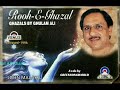 Aah ko chahiye ek umr asar hone tak-Roohe Ghazal | Ghulam Ali | 1996 |