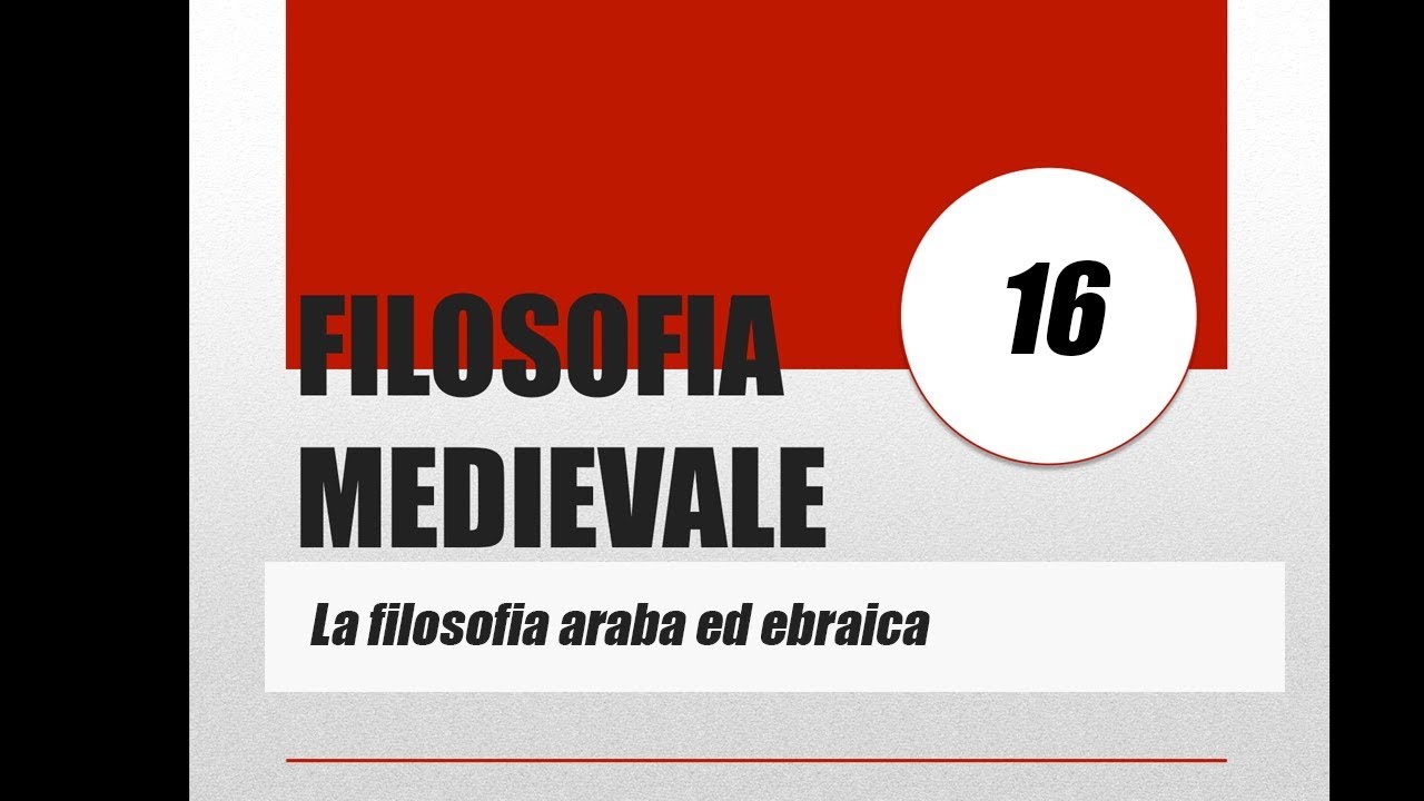 La filosofia araba con riferimento ad Avicenna e Averroe