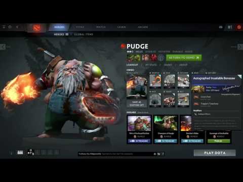 Pudge Mixed Set+Kinetic Gem: Trapper's Treachery+Crow's Feet