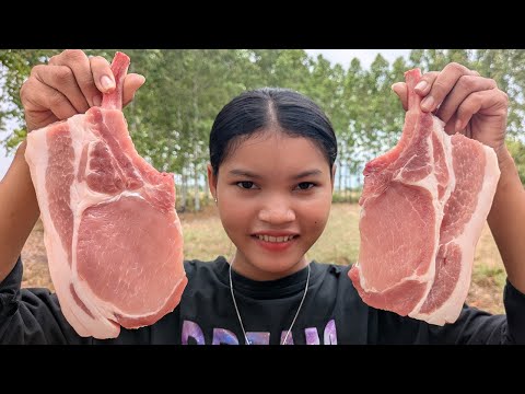 Tasty Fried Pork Chop Bites Recipe | Tender and Juicy Garlic Honey Pork Chops