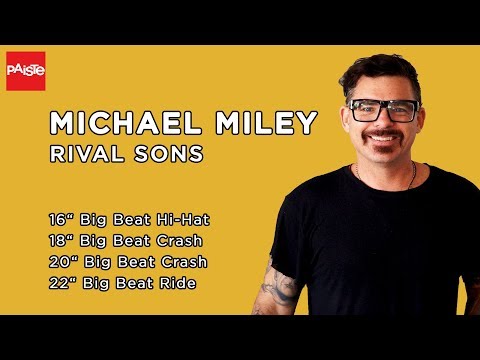 PAISTE ARTIST - Michael Miley playing his Big Beats