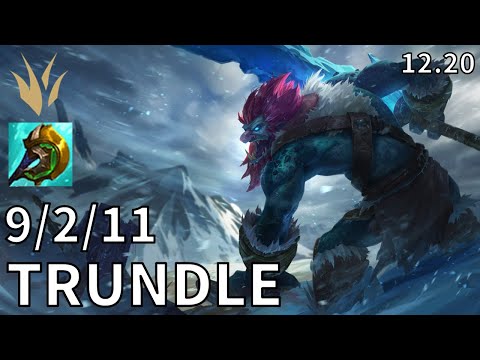 Trundle Jungle vs Taliyah - Ranked Grandmaster - Patch KR 12.20