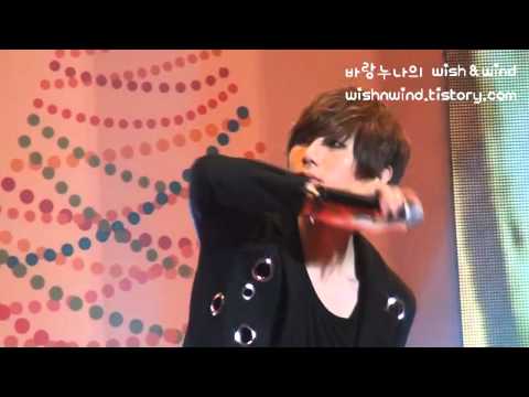 101217 비스트 Lotte World Free Christmas Party - Hyunseung Fancam (3) OASIS