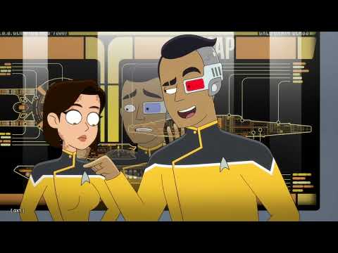 Star Trek Lower Decks : Rutherford lost his mind.